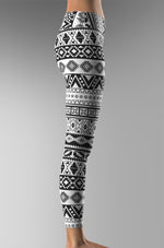 Cargar imagen en el visor de la galería, BW_Tribal_02_White
